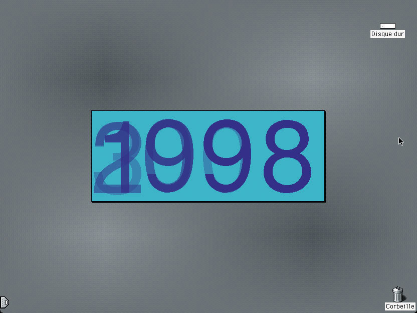 Claude Closky, ‘1998’, 1997, CD-Rom for Macintosh and PC, stereo.