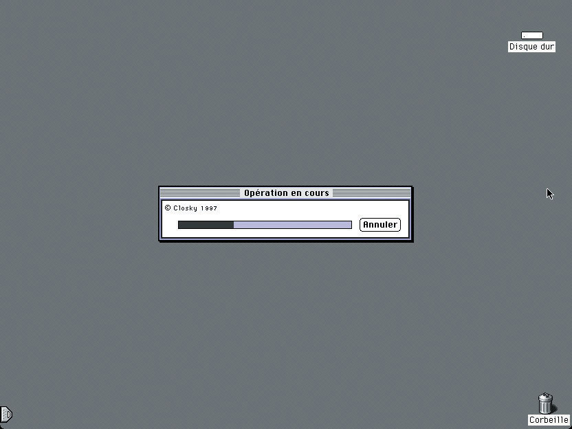 Claude Closky, ‘20 secondes’, 1997, 3.5“ floppy disk for Macintosh, 20 seconds.