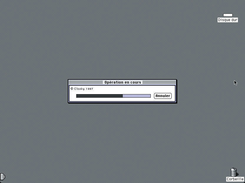 Claude Closky, ‘2 minutes’, 1997, 3.5“ floppy disk for Macintosh, 2 minutes.