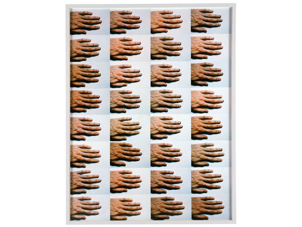 Claude Closky, ‘32 hands’, 1993, c-print, 90 x 126 cm  (32 prints 15 x 21 cm).