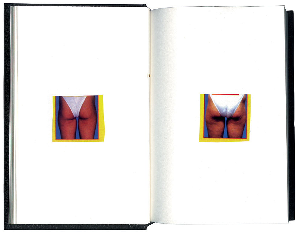 Claude Closky, ‘Avant, après [Before, After]’, 1997, collage, sketchbook, 200 pages, 21.5 x 14.5 cm.