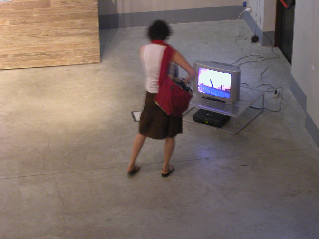 Claude Closky, ‘Brrraoumm’, 1995, monitor, dvd, dvd player, silent, loop. Coproduction Centre pour l’image contemporaine (s-g,g), Geneva.