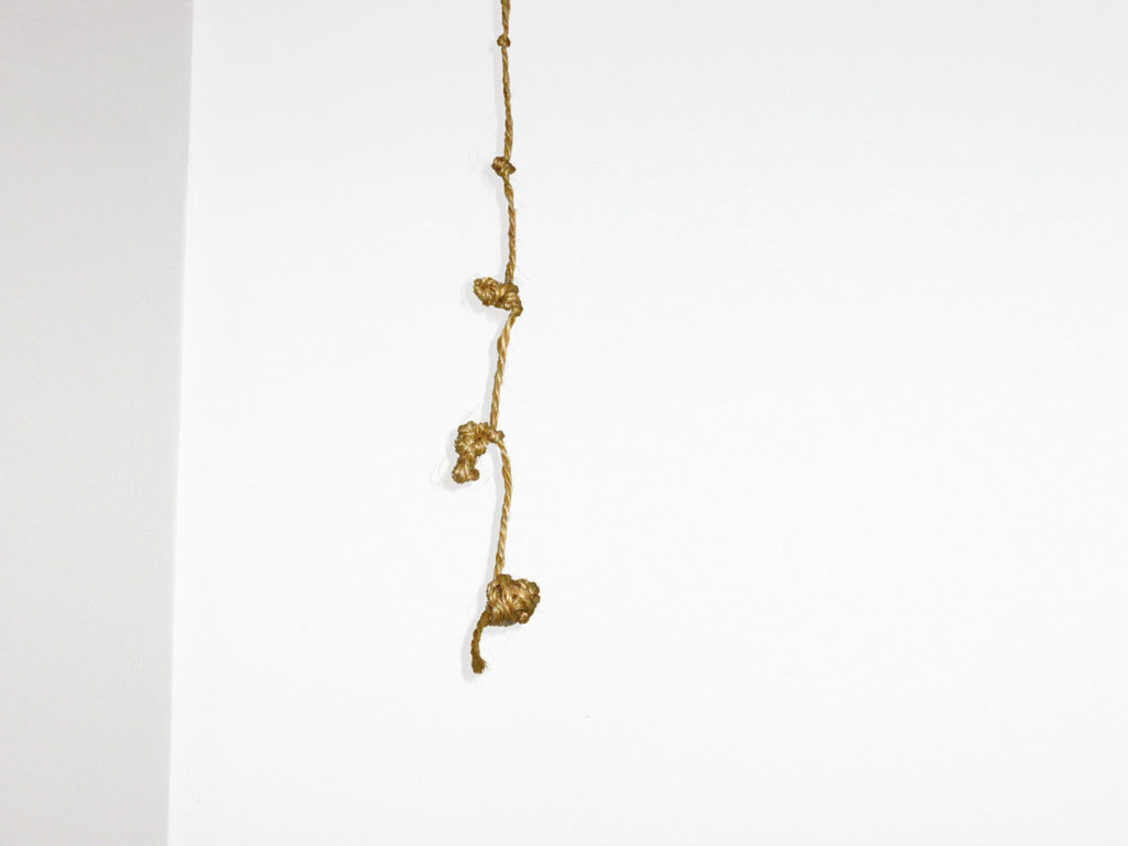 Claude Closky, ‘Classified Knots’, 1992, string, 42 cm.