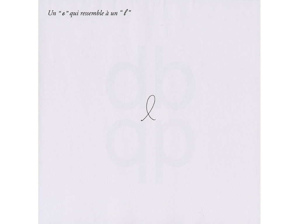 Claude Closky, ‘Lettres et chiffres [Letters and numbers]’, 2000, Paris: Albin Michel Education, 32 pages, 20 x 21 cm.