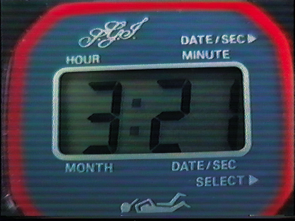Claude Closky, ‘My 20 Favorite Minutes’, 1993, monitor, dvd, dvd player, silent, 20 minutes.