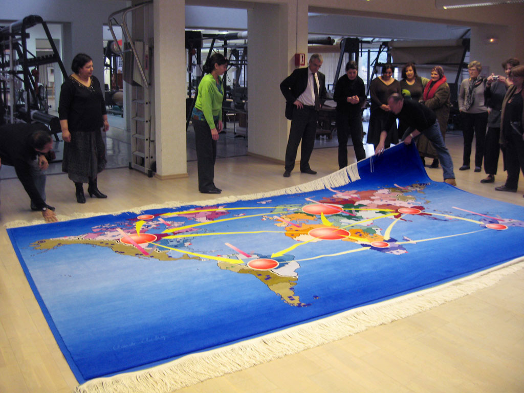 Claude Closky, ‘Neo Geo,’ 2004-2008, carpet, 300 x 500 cm.